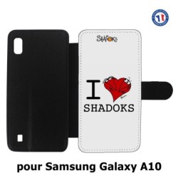 Etui cuir pour Samsung Galaxy A10 Les Shadoks - I love Shadoks