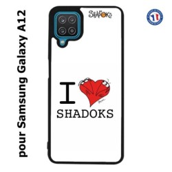 Coque pour Samsung Galaxy A12 Les Shadoks - I love Shadoks
