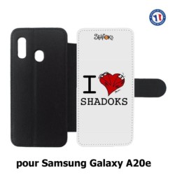 Etui cuir pour Samsung Galaxy A20e Les Shadoks - I love Shadoks
