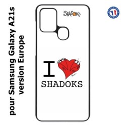 Coque pour Samsung Galaxy A21s Les Shadoks - I love Shadoks