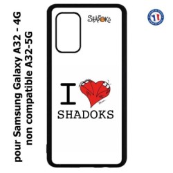 Coque pour Samsung Galaxy A32 - 4G Les Shadoks - I love Shadoks