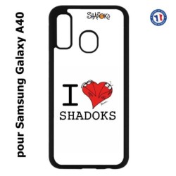 Coque pour Samsung Galaxy A40 Les Shadoks - I love Shadoks