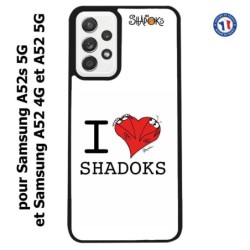Coque pour Samsung Galaxy A52 4G-5G / A52s 5G Les Shadoks - I love Shadoks