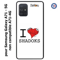 Coque pour Samsung Galaxy A71 - 5G Les Shadoks - I love Shadoks
