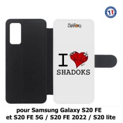 Etui cuir pour Samsung S20 FE Les Shadoks - I love Shadoks