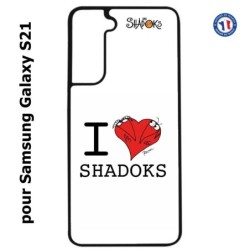 Coque pour Samsung Galaxy S21 Les Shadoks - I love Shadoks