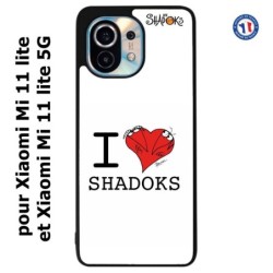 Coque pour Xiaomi Mi 11 lite - Mi 11 lite 5G Les Shadoks - I love Shadoks