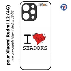 Coque pour Xiaomi Redmi 12 (4G) - Les Shadoks - I love Shadoks