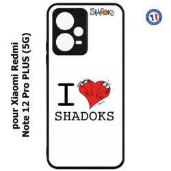 Coque pour Xiaomi Redmi Note 12 Pro PLUS (5G) - Les Shadoks - I love Shadoks