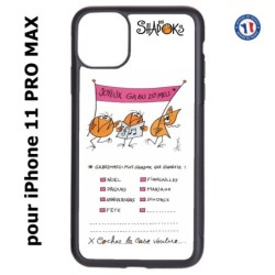 Coque pour Iphone 11 PRO MAX Les Shadoks - Joyeux Ga Zo Bu Meu