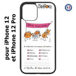 Coque pour Iphone 12 et 12 PRO Les Shadoks - Joyeux Ga Zo Bu Meu