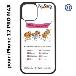 Coque pour Iphone 12 PRO MAX Les Shadoks - Joyeux Ga Zo Bu Meu
