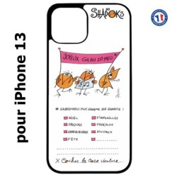 Coque pour iPhone 13 Les Shadoks - Joyeux Ga Zo Bu Meu