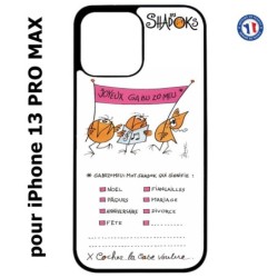 Coque pour Iphone 13 PRO MAX Les Shadoks - Joyeux Ga Zo Bu Meu