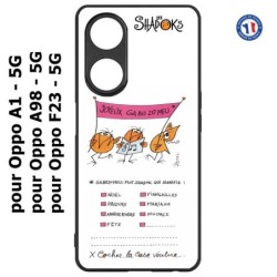 Coque pour Oppo A1 - 5G Les Shadoks - Joyeux Ga Zo Bu Meu