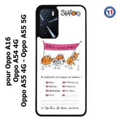 Coque pour Oppo A54 4G Les Shadoks - Joyeux Ga Zo Bu Meu