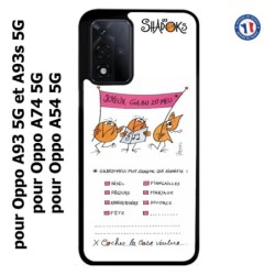 Coque pour Oppo A54 5G Les Shadoks - Joyeux Ga Zo Bu Meu
