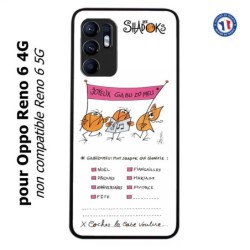 Coque pour Oppo Reno 6 4G Les Shadoks - Joyeux Ga Zo Bu Meu