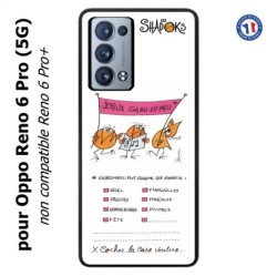 Coque pour Oppo Reno 6 Pro (5G) Les Shadoks - Joyeux Ga Zo Bu Meu
