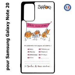 Coque pour Samsung Galaxy Note 20 Les Shadoks - Joyeux Ga Zo Bu Meu