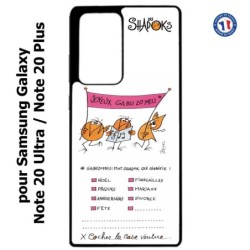 Coque pour Samsung Galaxy Note 20 Ultra Les Shadoks - Joyeux Ga Zo Bu Meu