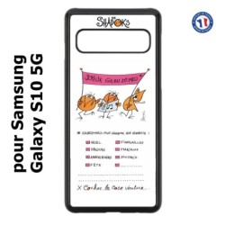 Coque pour Samsung Galaxy S10 5G Les Shadoks - Joyeux Ga Zo Bu Meu