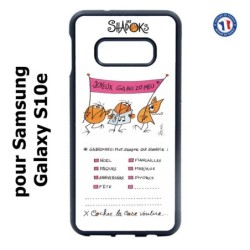 Coque pour Samsung Galaxy S10e Les Shadoks - Joyeux Ga Zo Bu Meu