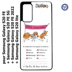 Coque pour Samsung S20 FE Les Shadoks - Joyeux Ga Zo Bu Meu