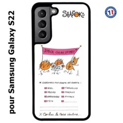 Coque pour Samsung Galaxy S22 Les Shadoks - Joyeux Ga Zo Bu Meu
