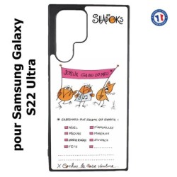 Coque pour Samsung Galaxy S23 Ultra - Les Shadoks - Joyeux Ga Zo Bu Meu