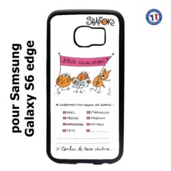 Coque pour Samsung Galaxy S6 Edge Les Shadoks - Joyeux Ga Zo Bu Meu