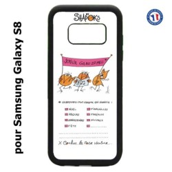 Coque pour Samsung Galaxy S8 Les Shadoks - Joyeux Ga Zo Bu Meu