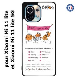 Coque pour Xiaomi Mi 11 lite - Mi 11 lite 5G Les Shadoks - Joyeux Ga Zo Bu Meu
