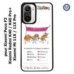 Coque pour Xiaomi Mi 11X Pro Les Shadoks - Joyeux Ga Zo Bu Meu