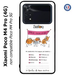 Coque pour Xiaomi Poco M4 Pro (4G) Les Shadoks - Joyeux Ga Zo Bu Meu
