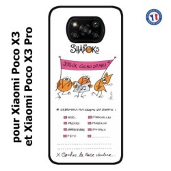 Coque pour Xiaomi Poco X3 & Poco X3 Pro Les Shadoks - Joyeux Ga Zo Bu Meu