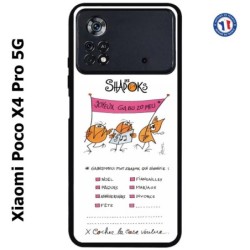 Coque pour Xiaomi Poco X4 Pro 5G Les Shadoks - Joyeux Ga Zo Bu Meu
