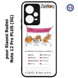 Coque pour Xiaomi Redmi Note 12 Pro PLUS (5G) - Les Shadoks - Joyeux Ga Zo Bu Meu