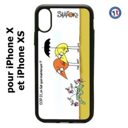 Coque pour IPHONE X et IPHONE XS Les Shadoks - Cop 21