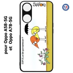 Coque pour Oppo A58-5G / Oppo A78-5G -  Les Shadoks - Cop 21