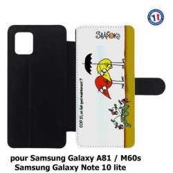 Etui cuir pour Samsung Galaxy Note 10 lite Les Shadoks - Cop 21