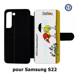 Etui cuir pour Samsung Galaxy S22 Les Shadoks - Cop 21