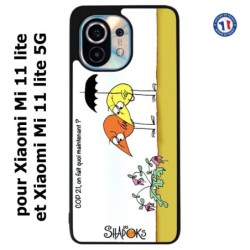 Coque pour Xiaomi Mi 11 lite - Mi 11 lite 5G Les Shadoks - Cop 21