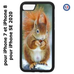 Coque pour iPhone 7/8 et iPhone SE 2020 écureuil