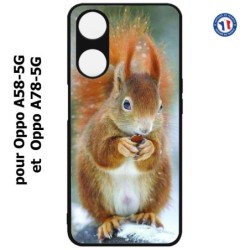 Coque pour Oppo A58-5G / Oppo A78-5G -  écureuil