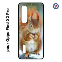 Coque pour Oppo Find X2 PRO écureuil