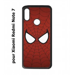 Coque noire pour Redmi Note 7 les yeux de Spiderman - Spiderman Eyes - toile Spiderman