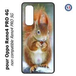Coque pour Oppo Reno4 PRO 4G écureuil