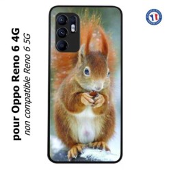 Coque pour Oppo Reno 6 4G écureuil