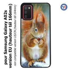 Coque pour Samsung Galaxy A02s version EU écureuil